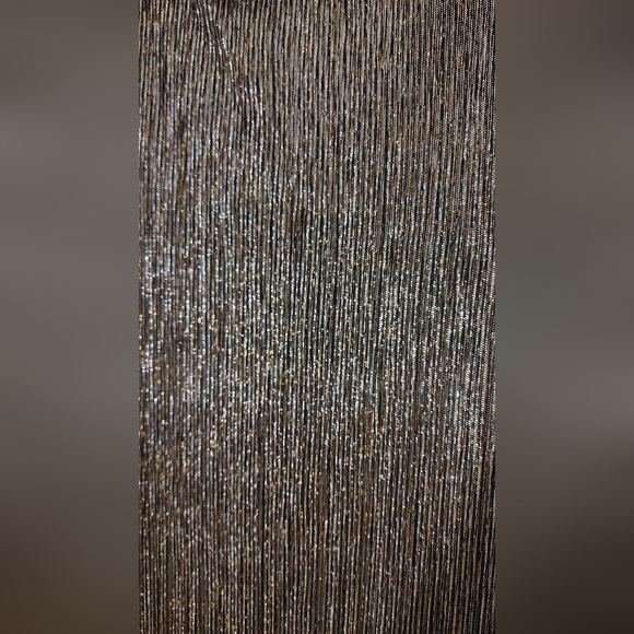 Marina Elegant Metallic Dress - Picture 6 of 9